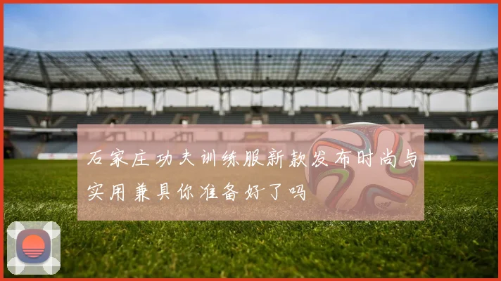 石家庄功夫训练服新款发布时尚与实用兼具你准备好了吗